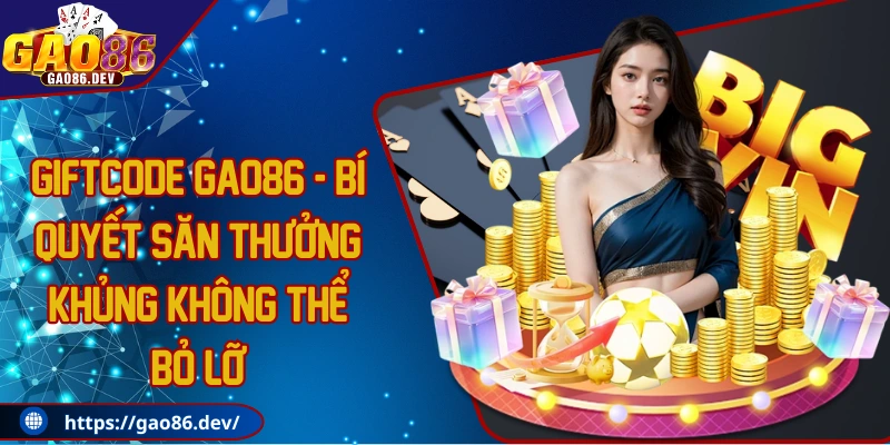 Giftcode GAO86 - Bí quyết săn thưởng khủng không thể bỏ lỡ
